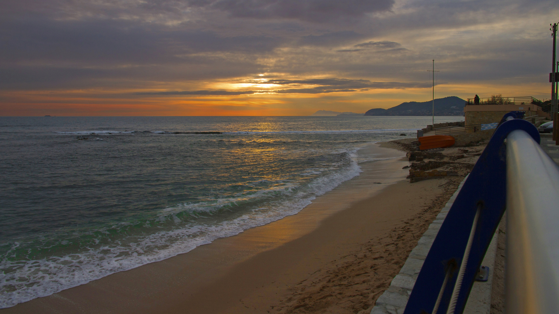 Un soir a la plage