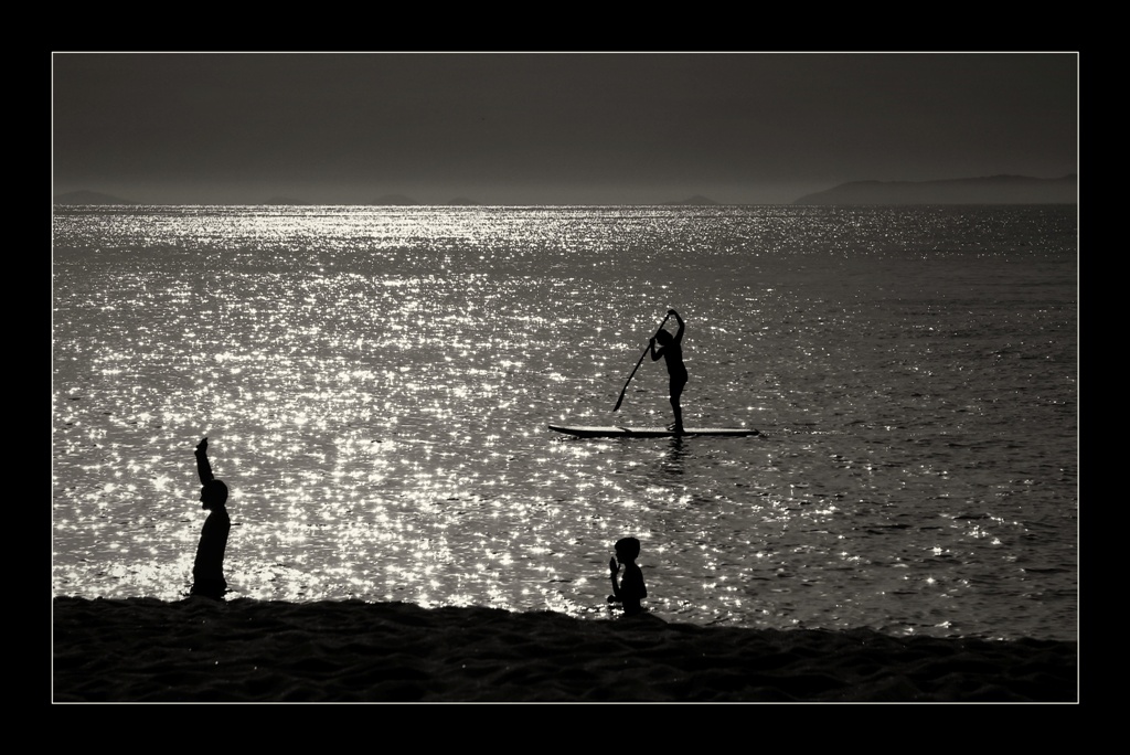 Un soir à la plage