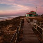 un soir à la plage de mon village !