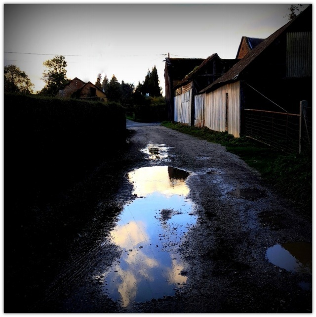 un soir aprés la  pluie