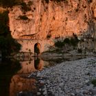 un soir au bord de l'Ardèche 