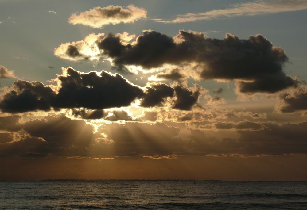 Un soir au bord de l'Atlantique