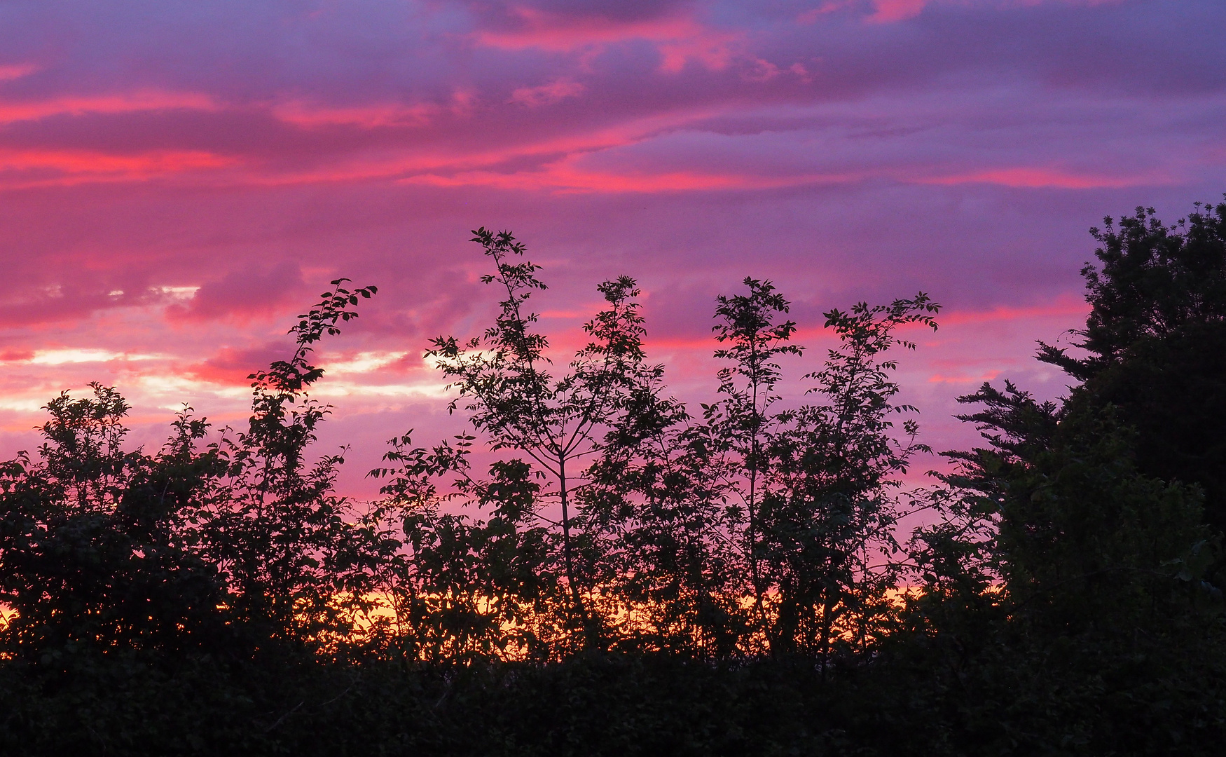 Un soir devant chez moi