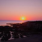 un soir d'octobre sur la côte bretonne 