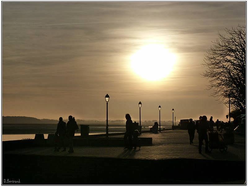 un soir en baie de Somme..Le Crotoy