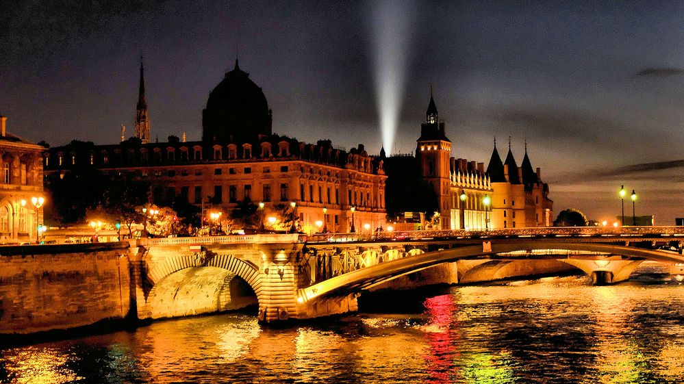 Un soir, la Seine...