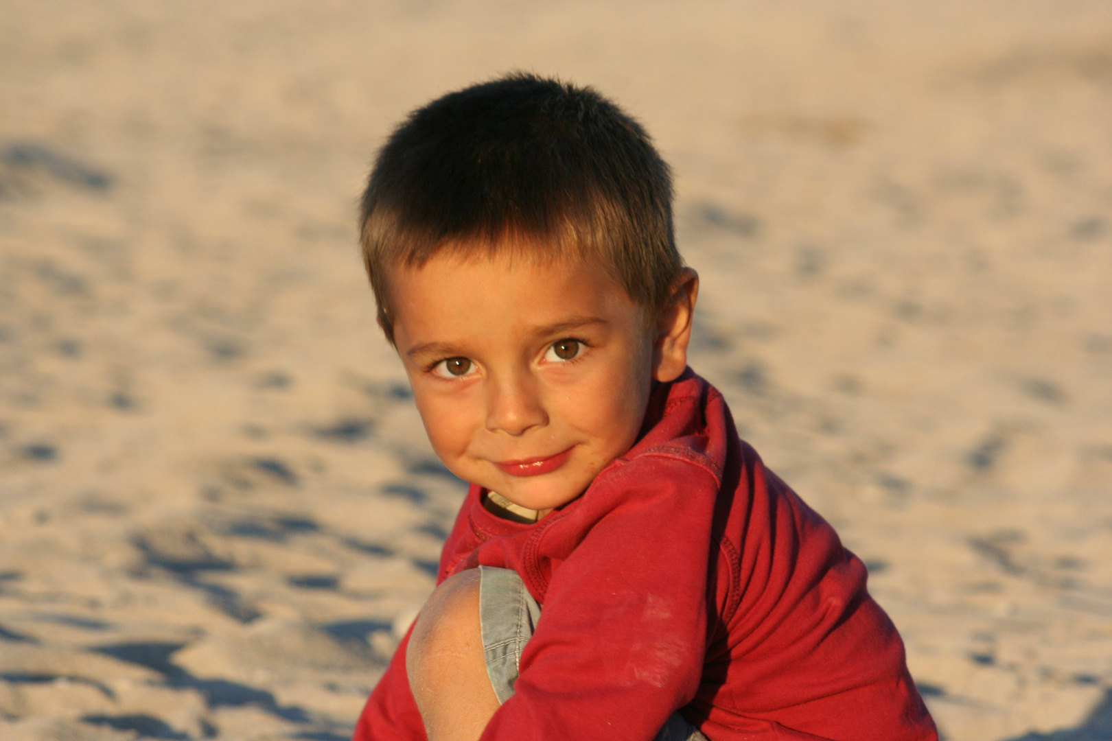 un soir sur la plage