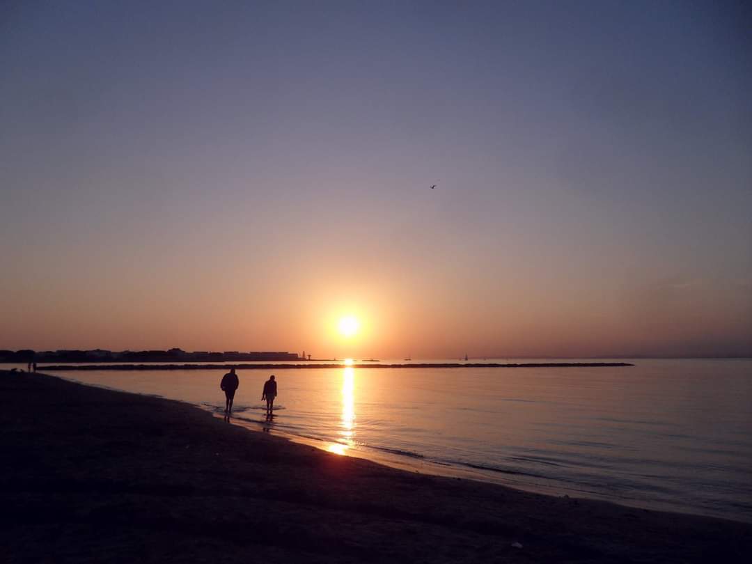 Un soir sur la plage ....