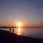 Un soir sur la plage ....