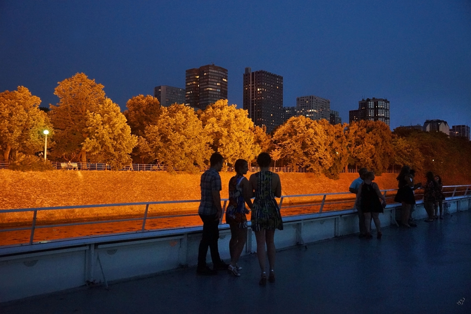 Un soir sur la Seine