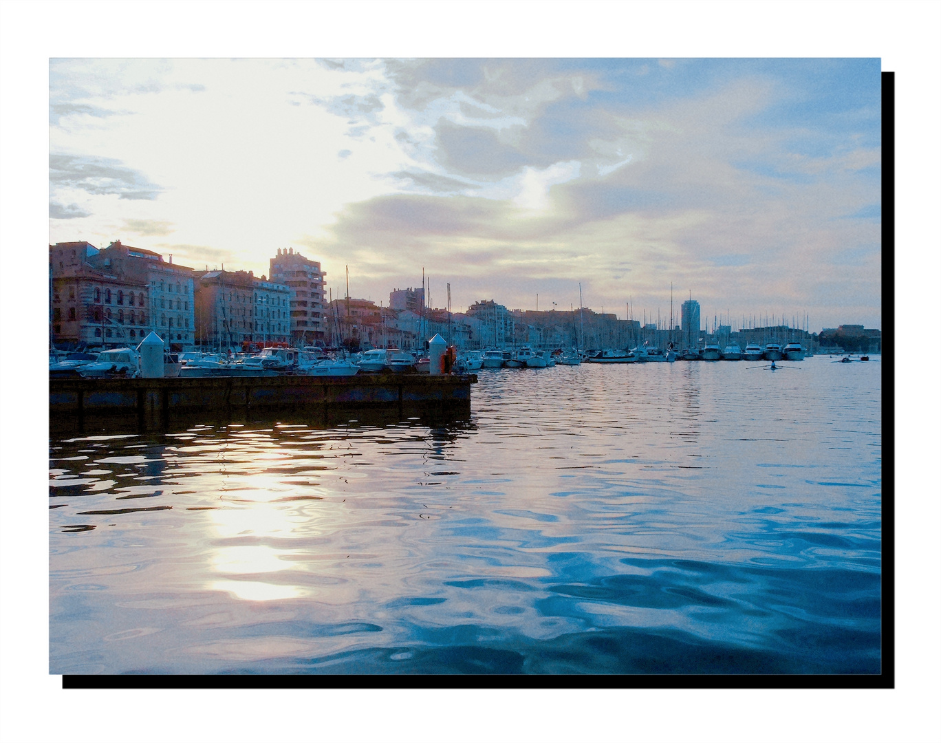 Un soir sur le port