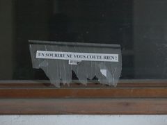 Un sourire ne vous coute rien!