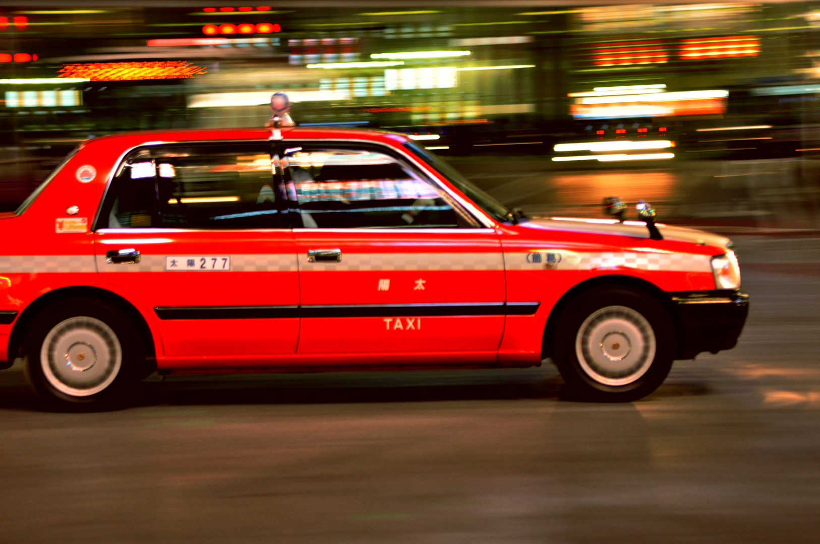 Un Taxi dans Tokyo