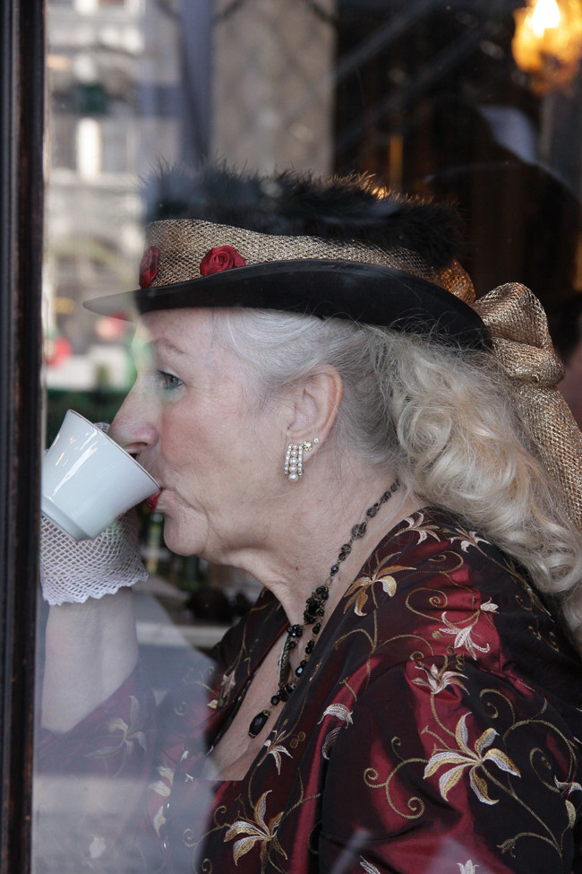 un the inglese in piazza S. Marco (Venezia)