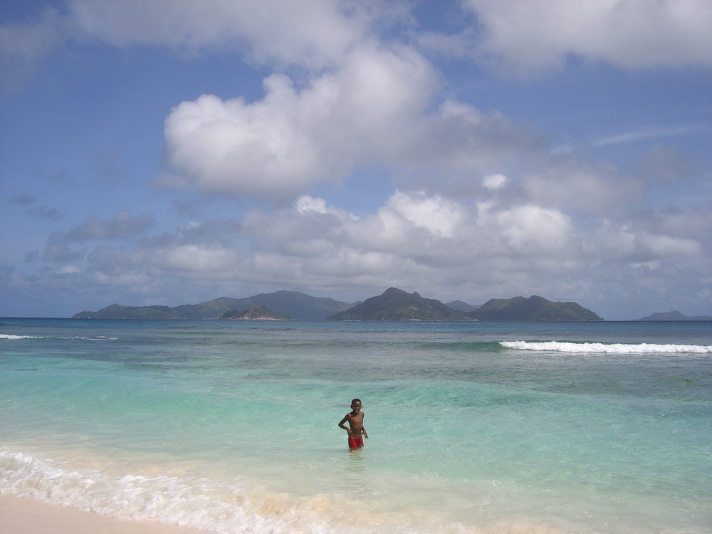 Un ti Seselwa à La Digue