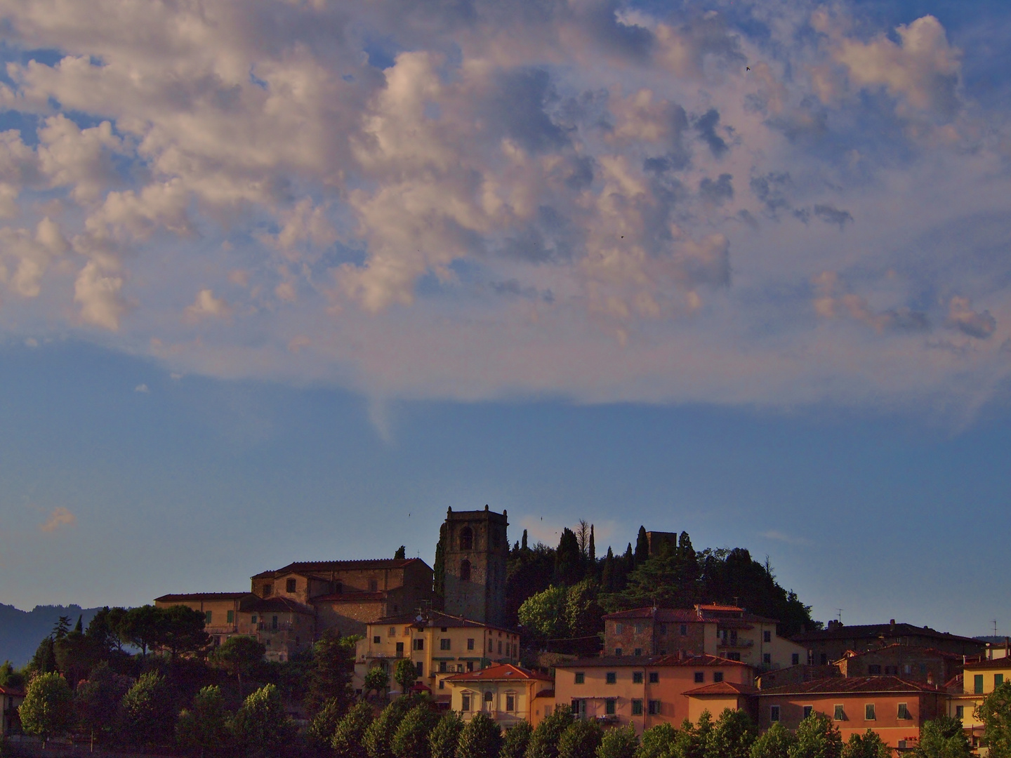 un toit de nuages