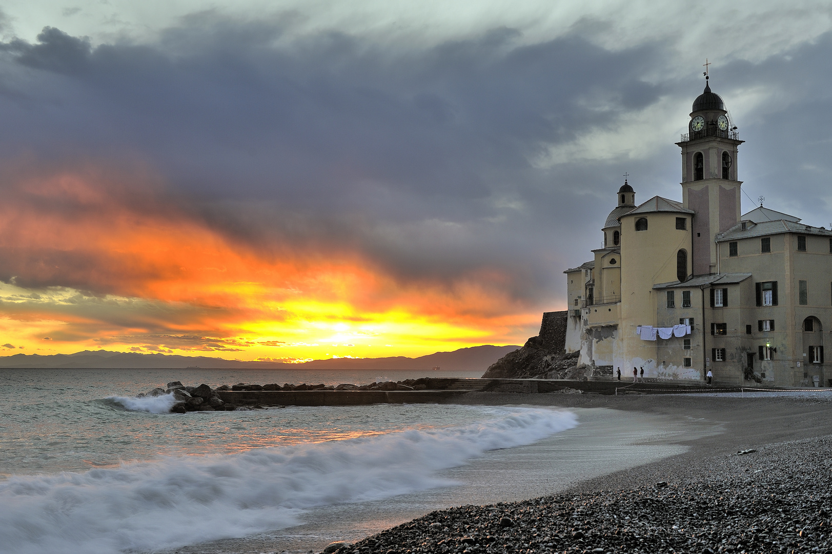 Un tramonto a Camogli 2