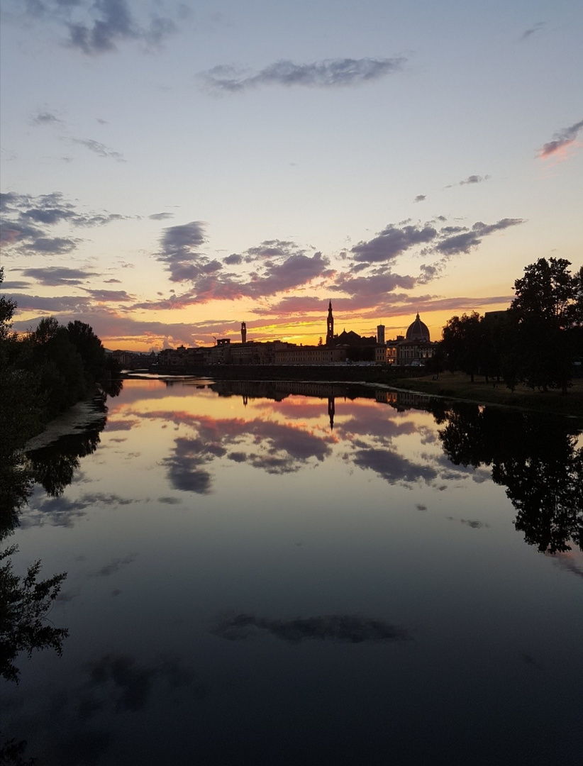 Un tramonto a Firenze