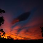 Un tramonto da Caltanissetta (Sicilia)