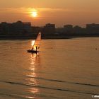 UN TRAMONTO DI DICEMBRE A SAN GIULIANO MARE DI RIMINI