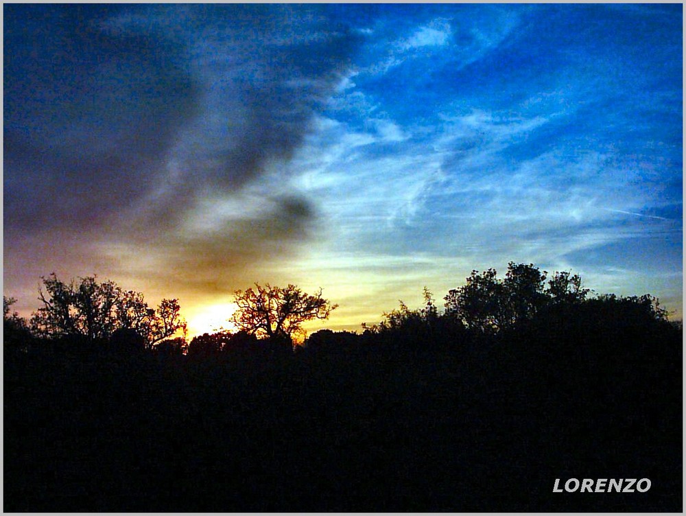 UN TRAMONTO IN PUGLIA