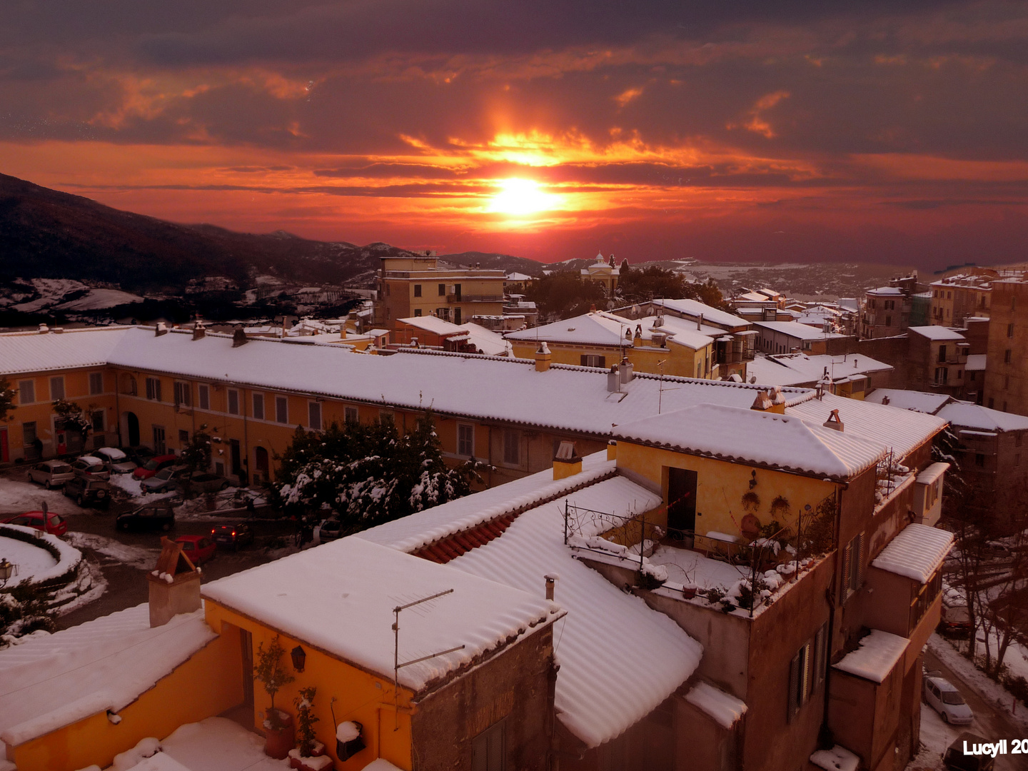 un tramonto qualsiasi