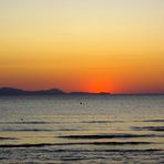Un tramonto sull'isola d'Elba