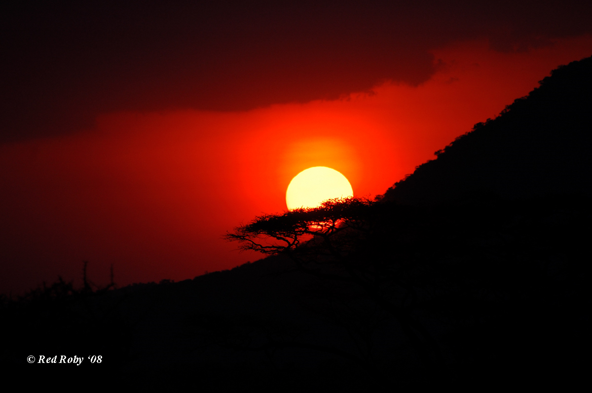 Un tramonto...un po' diverso (Tanzania)