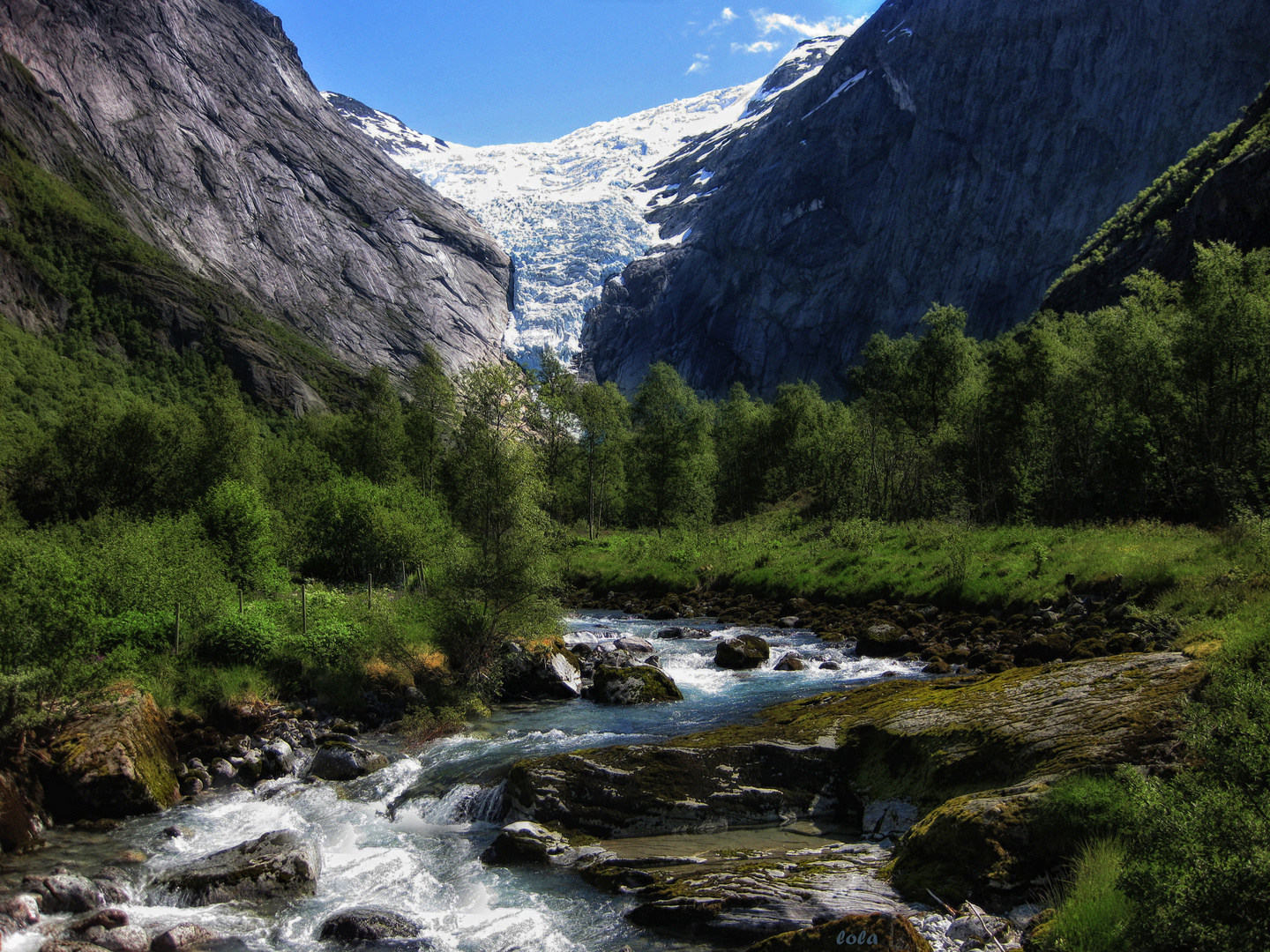 Un trocito de glaciar