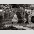 Un viejo puente sobre el río Crnoyevicha Montenegro