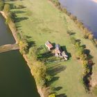 Un village sur une ile sur les bords de Loire