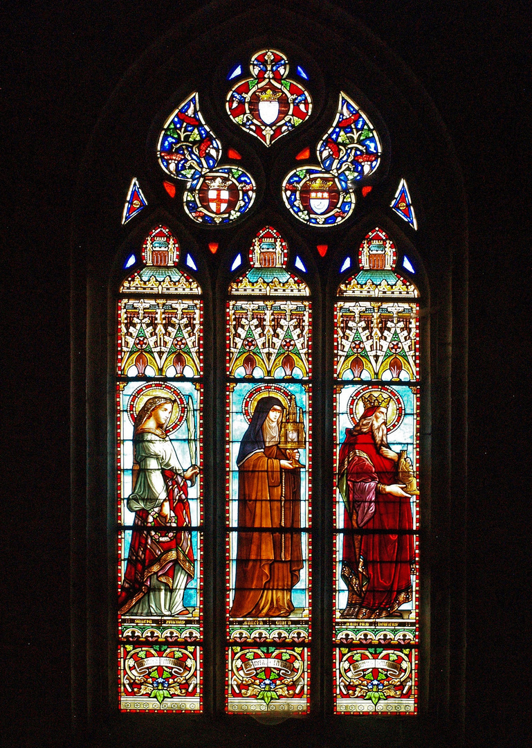 Un vitrail de la Cathédrale de Lectoure