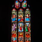 Un vitrail de l’Eglise Saint-Laurent à Fleurance