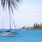 Un voilier à l’ancre dans l’Anse Vata - Nouméa - Ein Schiff liegt vor Anker in der Anse Vata Bucht