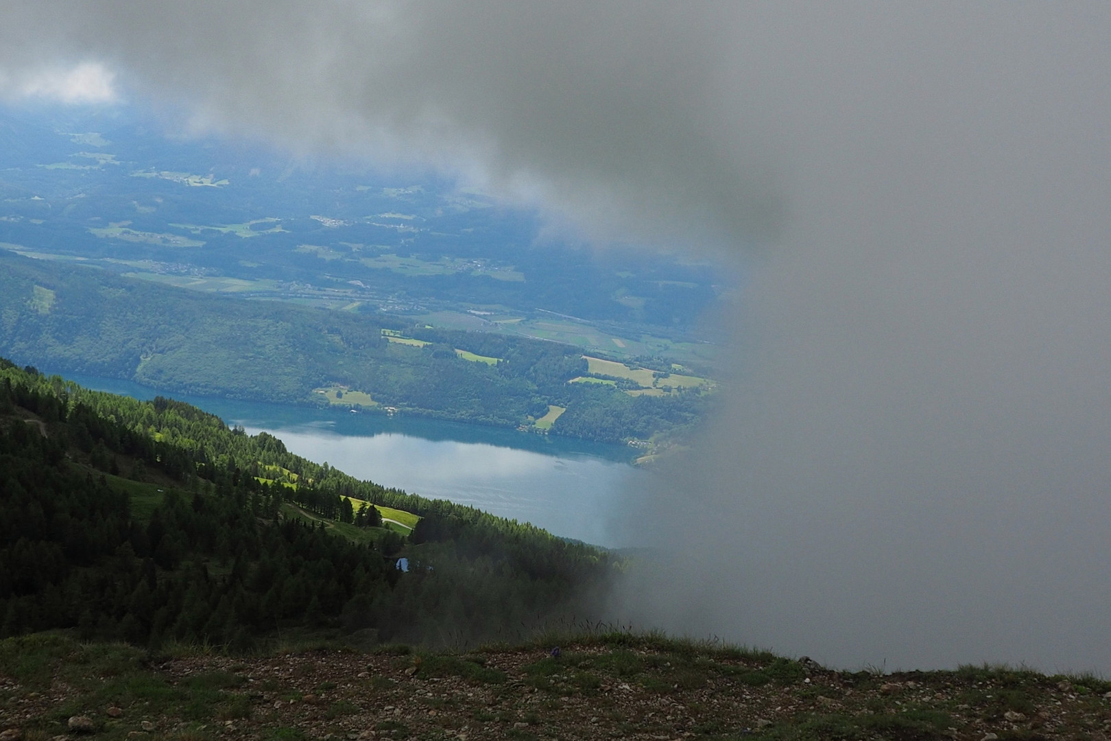 (Un)-Wetterfront übern Millstätter See