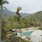 Una bahía sin nombre en Parque Tairona de Colombia