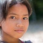 Una bambina Cambogiana