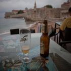 Una birra al bar del porto