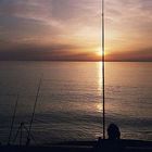 Una calda sera in riva al mare