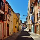 una calle bohemia