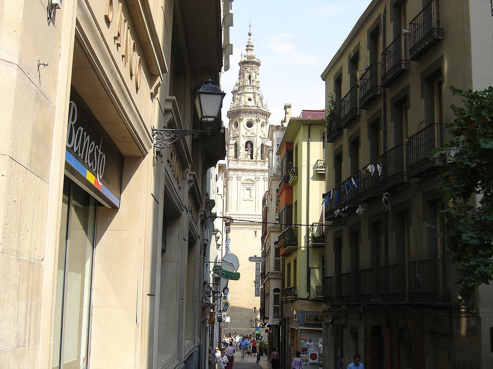 Una calle de Logroño