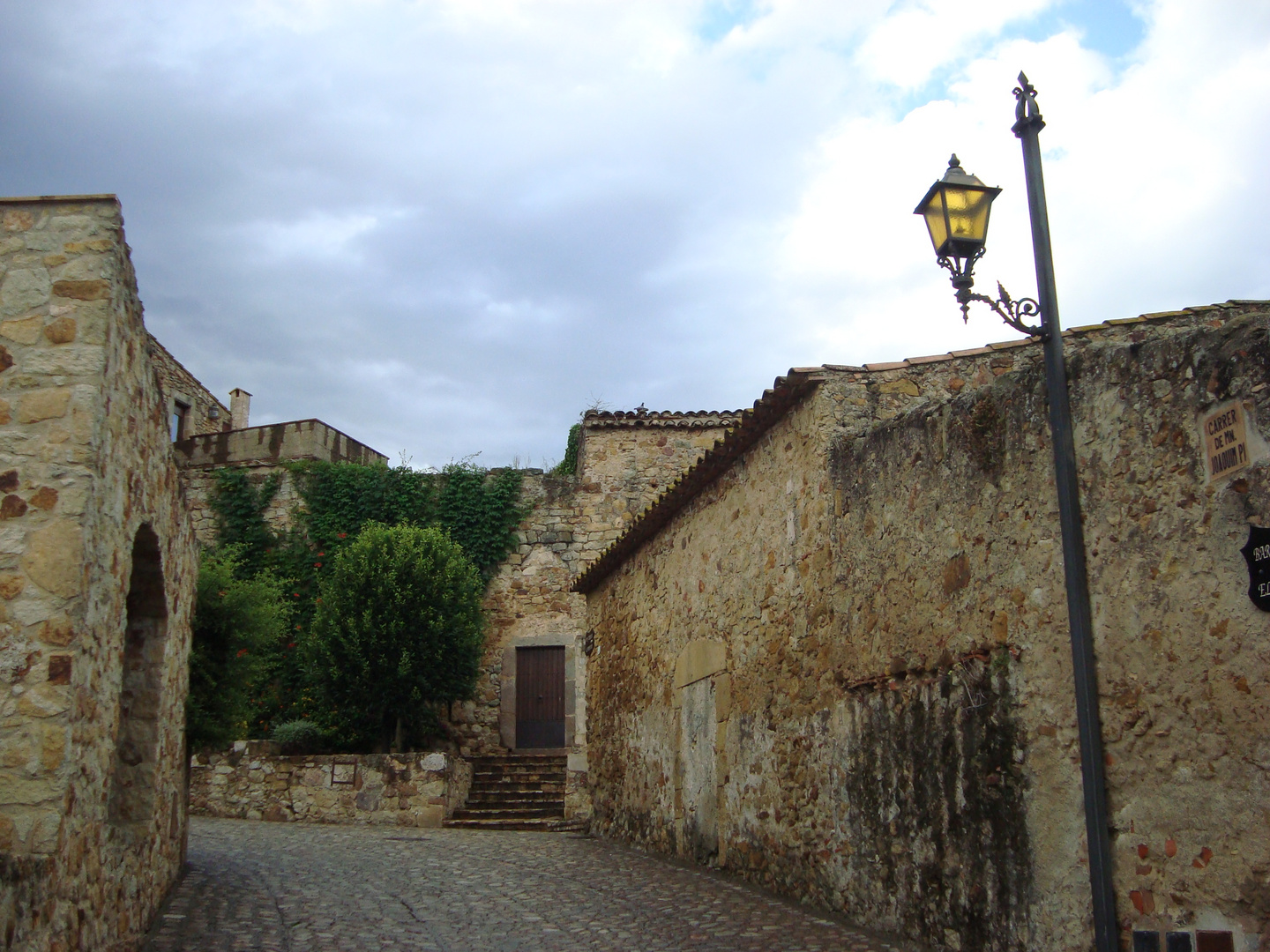  Una calle de Pals  