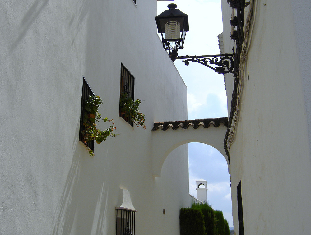 Una calle de Priego de Cordoba