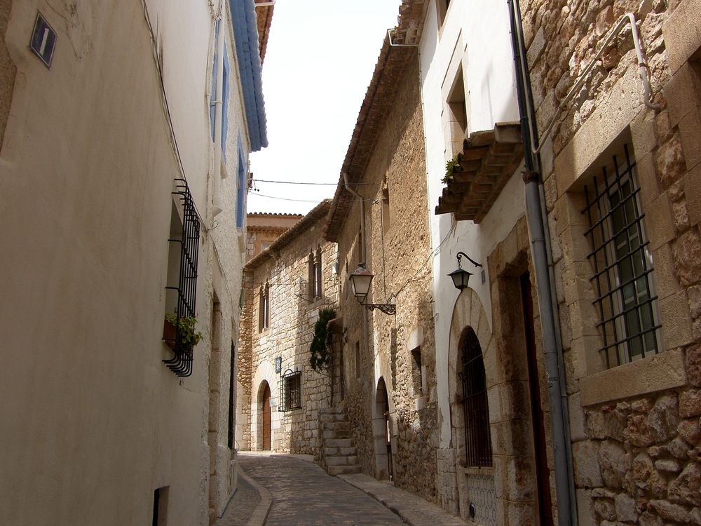 Una calle de Sitges