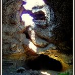 Una delle tante gallerie della grotta dei lamponi