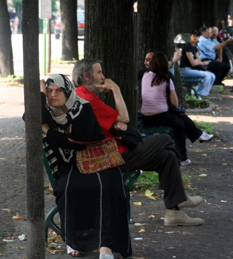 una donna nel passato