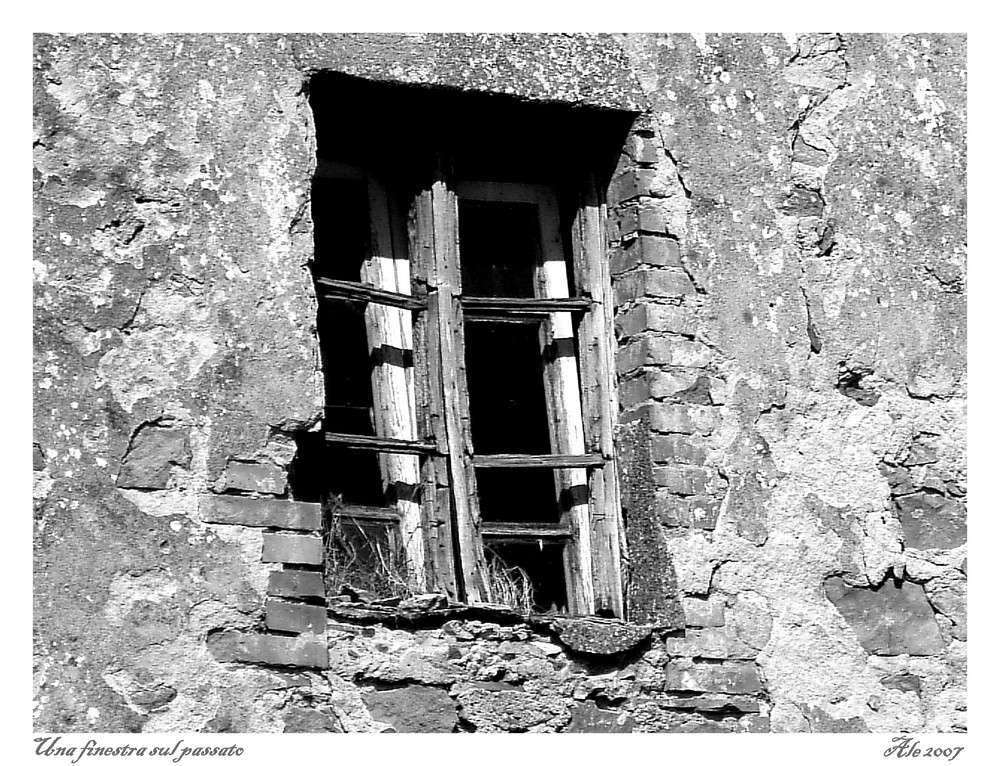 Una finestra sul passato
