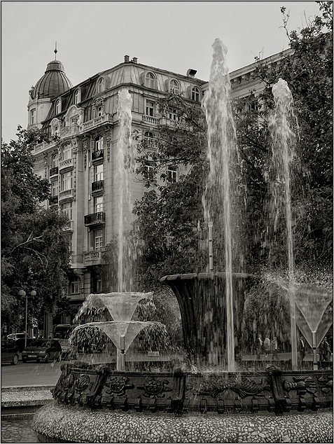 Una fontana in Sofia