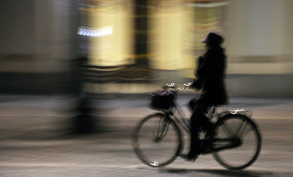 una fresca pedalata invernale