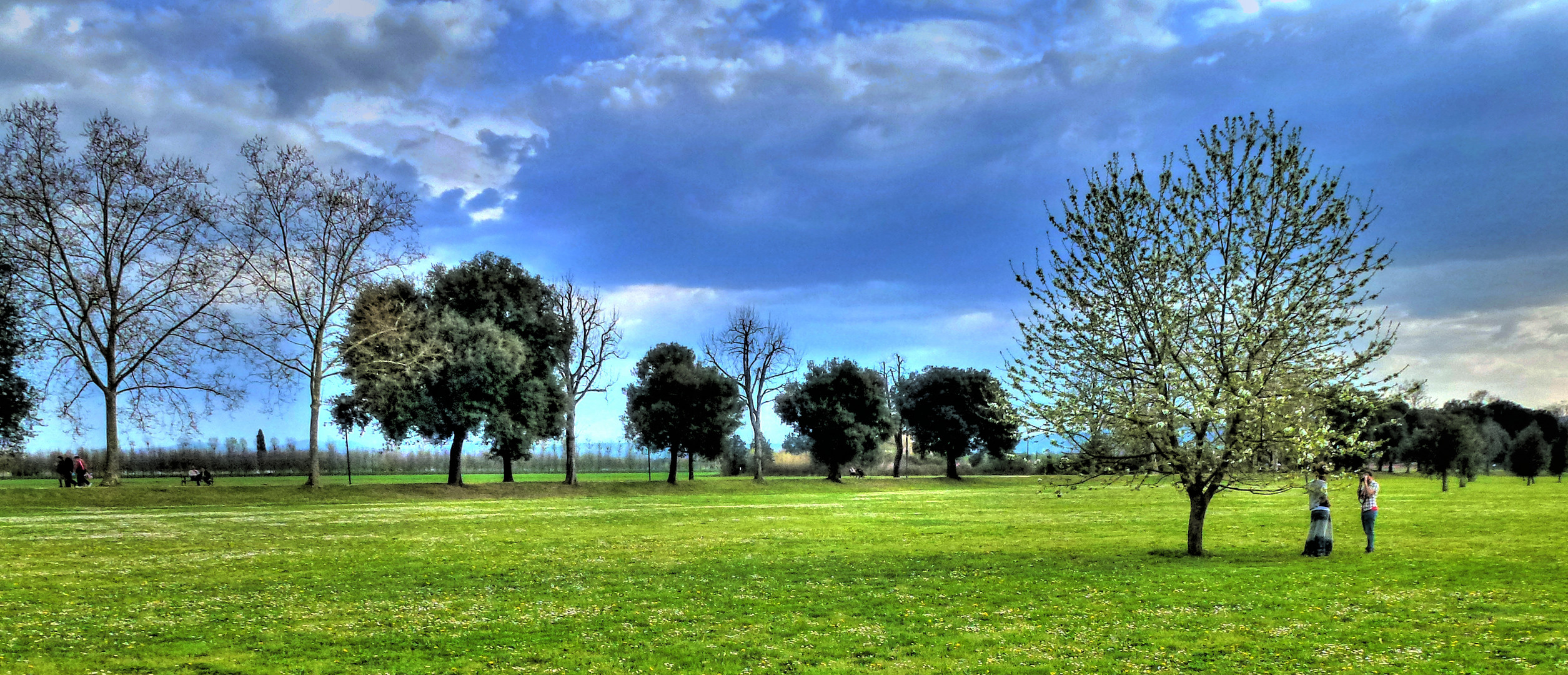 Una giornata di inizio primavera